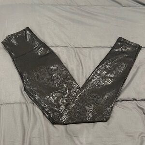 Aerie Leather Leggings (XS)